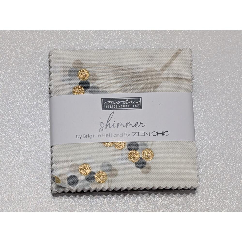 Shimmer Mini Charm Pack by Brigitte Heitland for Moda Fabrics
